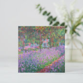 Kunstentuin in Giverny door Claude Monet (Staand voorkant)