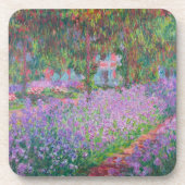 Kunstentuin in Giverny door Claude Monet Bier Onderzetter (Voorkant)