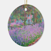 Kunstentuin in Giverny door Claude Monet Keramisch Ornament (Links)