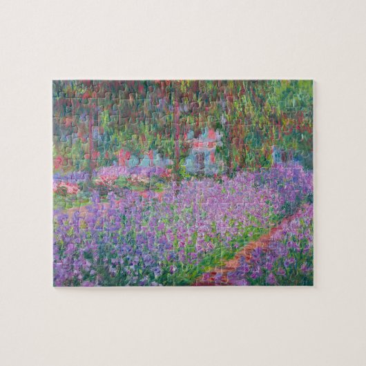 Kunstentuin in Giverny door Claude Monet Legpuzzel (Horizontaal)