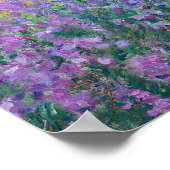 Kunstentuin in Giverny door Claude Monet Poster (Hoek)