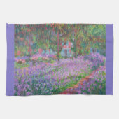Kunstentuin in Giverny door Claude Monet Theedoek (Horizontaal)
