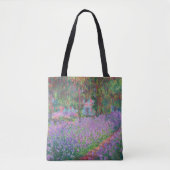 Kunstentuin in Giverny door Claude Monet Tote Bag (Voorkant)