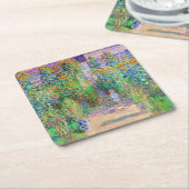 Kunstentuin, monet kartonnen onderzetters (Schuin)