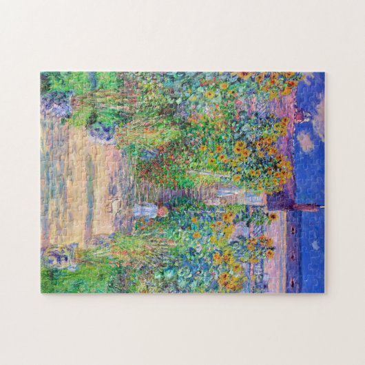 Kunstentuin, monet legpuzzel (Horizontaal)