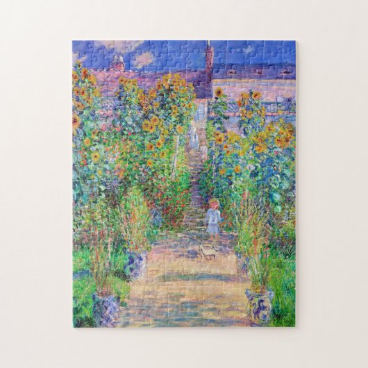 Kunstentuin, monet legpuzzel (Verticaal)
