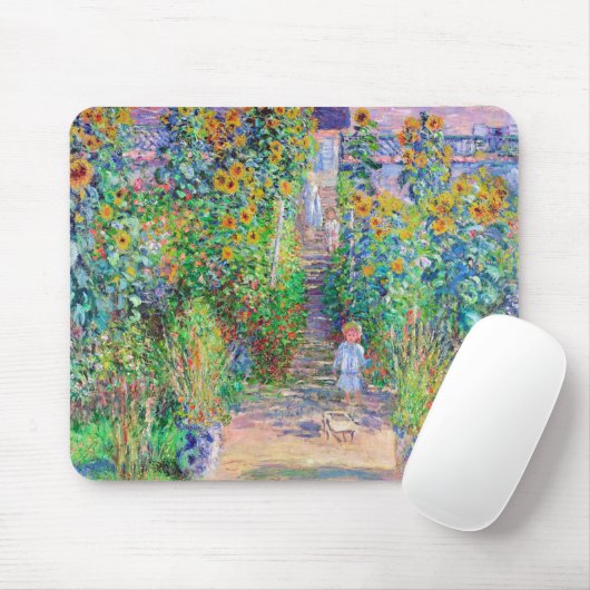 Kunstentuin, monet muismat (Met muis)