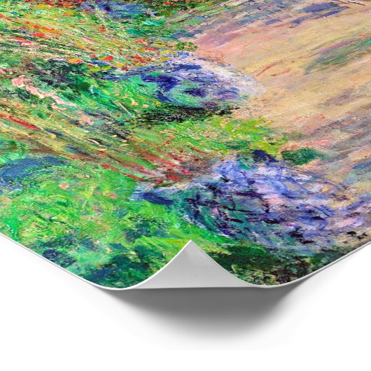 Kunstentuin, monet poster (Hoek)