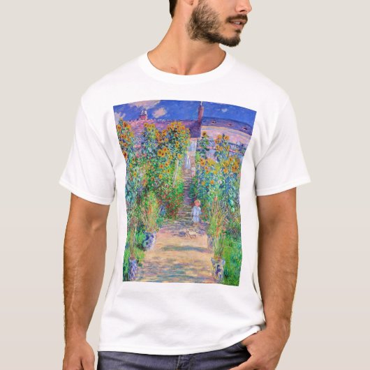 Kunstentuin, monet t-shirt (Voorkant)
