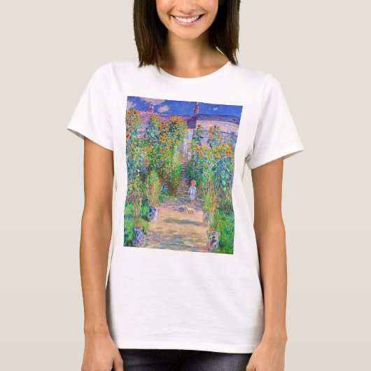 Kunstentuin, monet t-shirt (Voorkant)