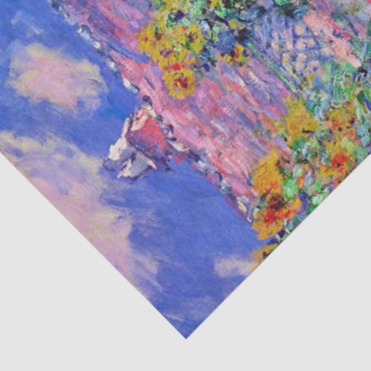 Kunstentuin, monet tissuepapier (Detail)