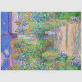 Kunstentuin, monet tissuepapier (Voorkant)