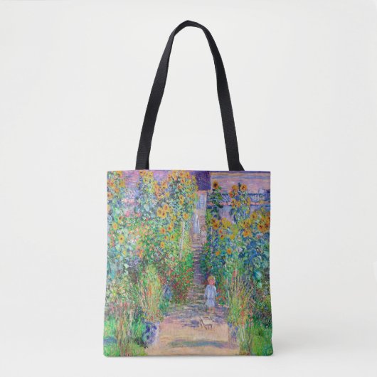 Kunstentuin, monet tote bag (Voorkant)