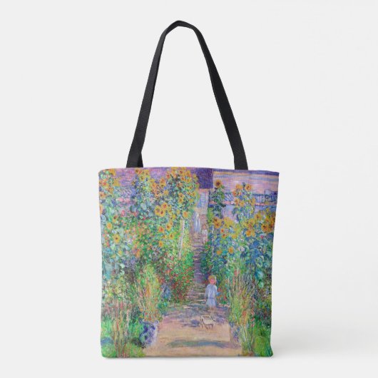 Kunstentuin, monet tote bag (Achterkant)