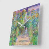 Kunstentuin, monet vierkante klok (Hoek)