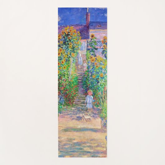 Kunstentuin, monet yogamat (Voorkant)