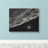 Kunstenvormig concept van een Kuipergordelobject Canvas Afdruk (Insitu (Houten vloer))