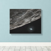 Kunstenvormig concept van een Kuipergordelobject Canvas Afdruk (Insitu (Houten vloer))