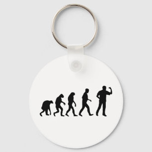 kunstevolutie sleutelhanger