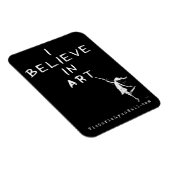 Kunstfee: Ik geloof in de promotionele waarde van  Magneet (Rechterzijde)