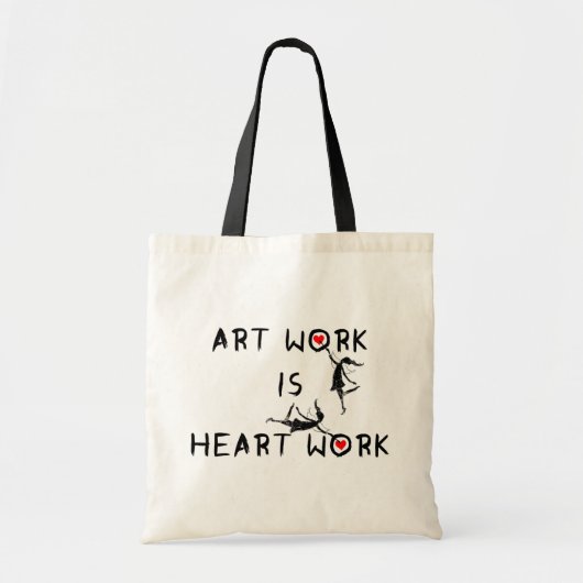Kunstfeeën: Kunstwerk is kunstwerk Tote Bag (Voorkant)