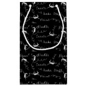 Kunstfeeën op het werk klein cadeauzakje (Achterkant)