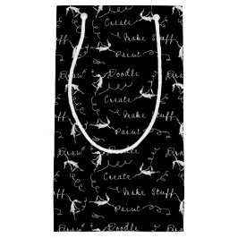 Kunstfeeën op het werk klein cadeauzakje