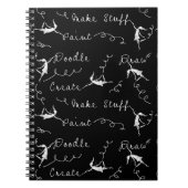 Kunstfeeën op het werk notitieboek (Voorkant)