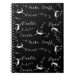 Kunstfeeën op het werk notitieboek