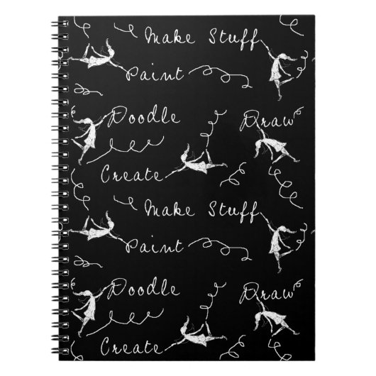 Kunstfeeën op het werk notitieboek (Voorkant)