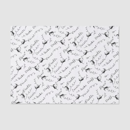 Kunstfeeën op het werk tissuepapier (Voorkant)