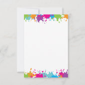 Kunstfeest Ambachtelijke Schilderfeestelijke Verja Bedankkaart (Achterkant)