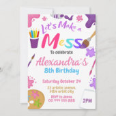 Kunstfeest Verjaardagsfeest - Ambacht Verjaardag Kaart (Voorkant)