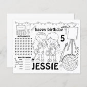 Kunstfeestjes, kunstactiviteiten en kleurstoffen (Voorkant / Achterkant)