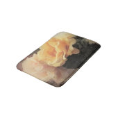 kunstflorale achtergrond in pastelkleuren badmat (Gekanteld)