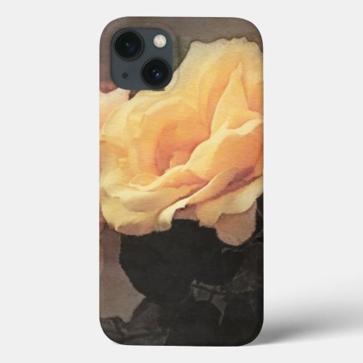 kunstflorale achtergrond in pastelkleuren Case-Mate iPhone case (Achterkant)