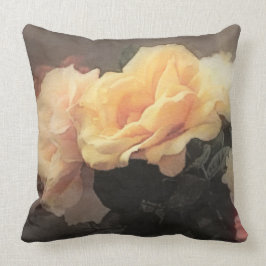 kunstflorale  achtergrond in pastelkleuren kussen