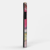 Kunstflorale grunge patroon Case-Mate iPhone case (Achterkant/rechts)