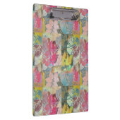 Kunstflorale grunge patroon klembord (Rechts)