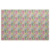 Kunstflorale grunge patroon stof (Fat Quarter)