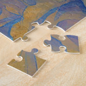 kunstflorale kleurrijke achtergrond legpuzzel (Zijkant)