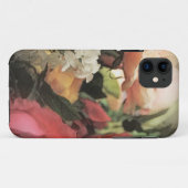 kunstflorale  trillende achtergrond met rood Case-Mate iPhone case (Achterkant (horizontaal))