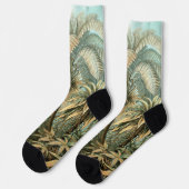 Kunstformen der Natur, Filicinae - Ernst Haeckel Sokken (Links)