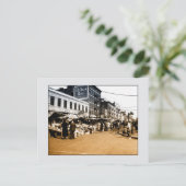  kunstfoto : 1940 Italiaanse markt, Bronx NYC Briefkaart (Staand voorkant)