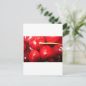 Kunstfoto Cherries Briefkaart (Staand voorkant)