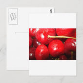 Kunstfoto Cherries Briefkaart (Voorkant / Achterkant)