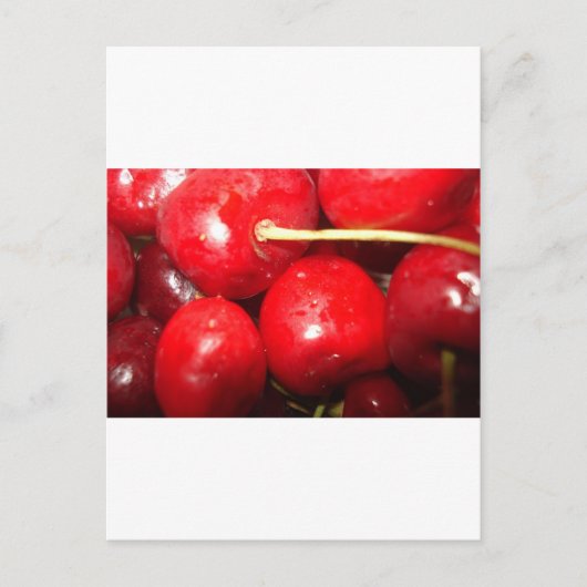 Kunstfoto Cherries Briefkaart (Voorkant)