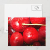 Kunstfoto Cherries Briefkaart (Voorkant / Achterkant)