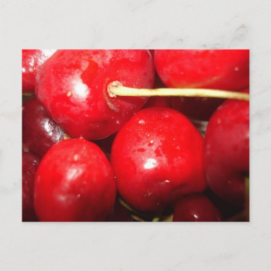 Kunstfoto Cherries Briefkaart (Voorkant)