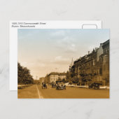  kunstfoto van 1910: Gemenebest St. Boston Briefkaart (Voorkant / Achterkant)